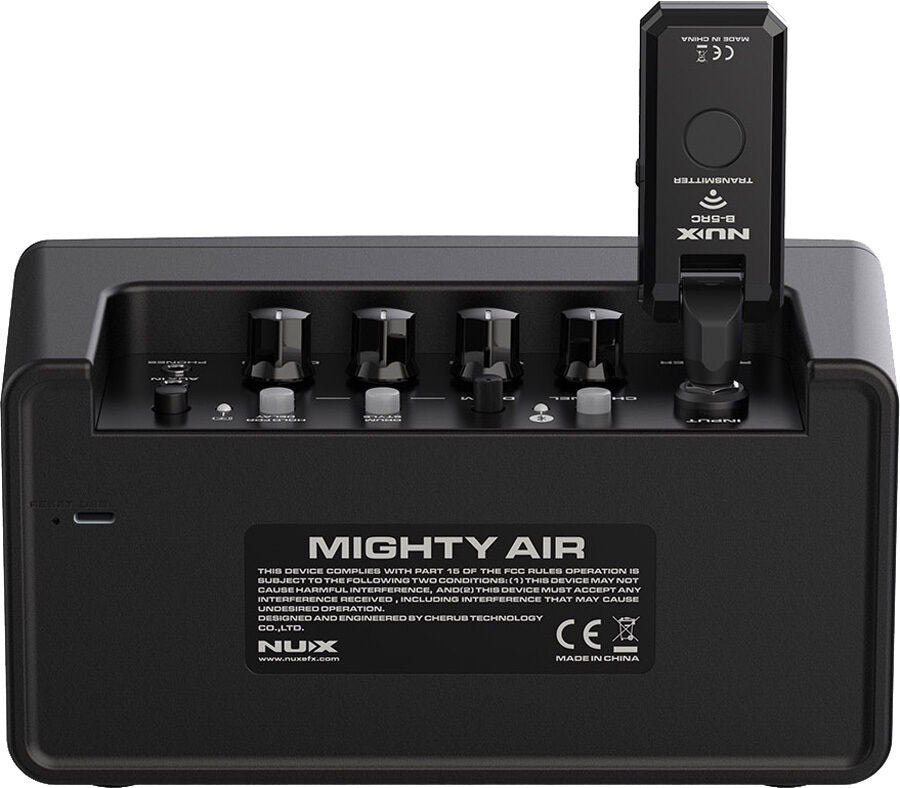 NUX Mighty Air Wireless Stereo Modeling Amplifier with Bluetooth and Built-in Drum Machine — view 2