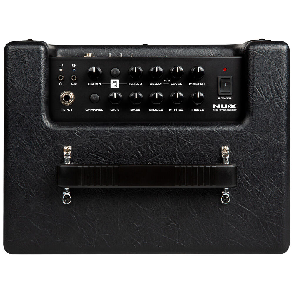 NUX Mighty Bass 50BT 50-Watt Bass Amp Combo with 6.5" Speaker, Bluetooth, USB Recording, Drum & Loop Functions — view 5