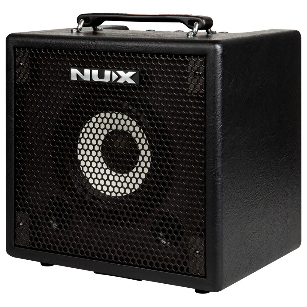 NUX Mighty Bass 50BT 50-Watt Bass Amp Combo with 6.5" Speaker, Bluetooth, USB Recording, Drum & Loop Functions — view 3