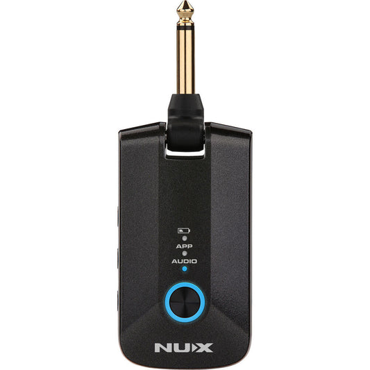 NU-X Mighty Plug Pro Bluetooth Guitar & Bass Headphone Amp with Effects and USB-C Recording Interface