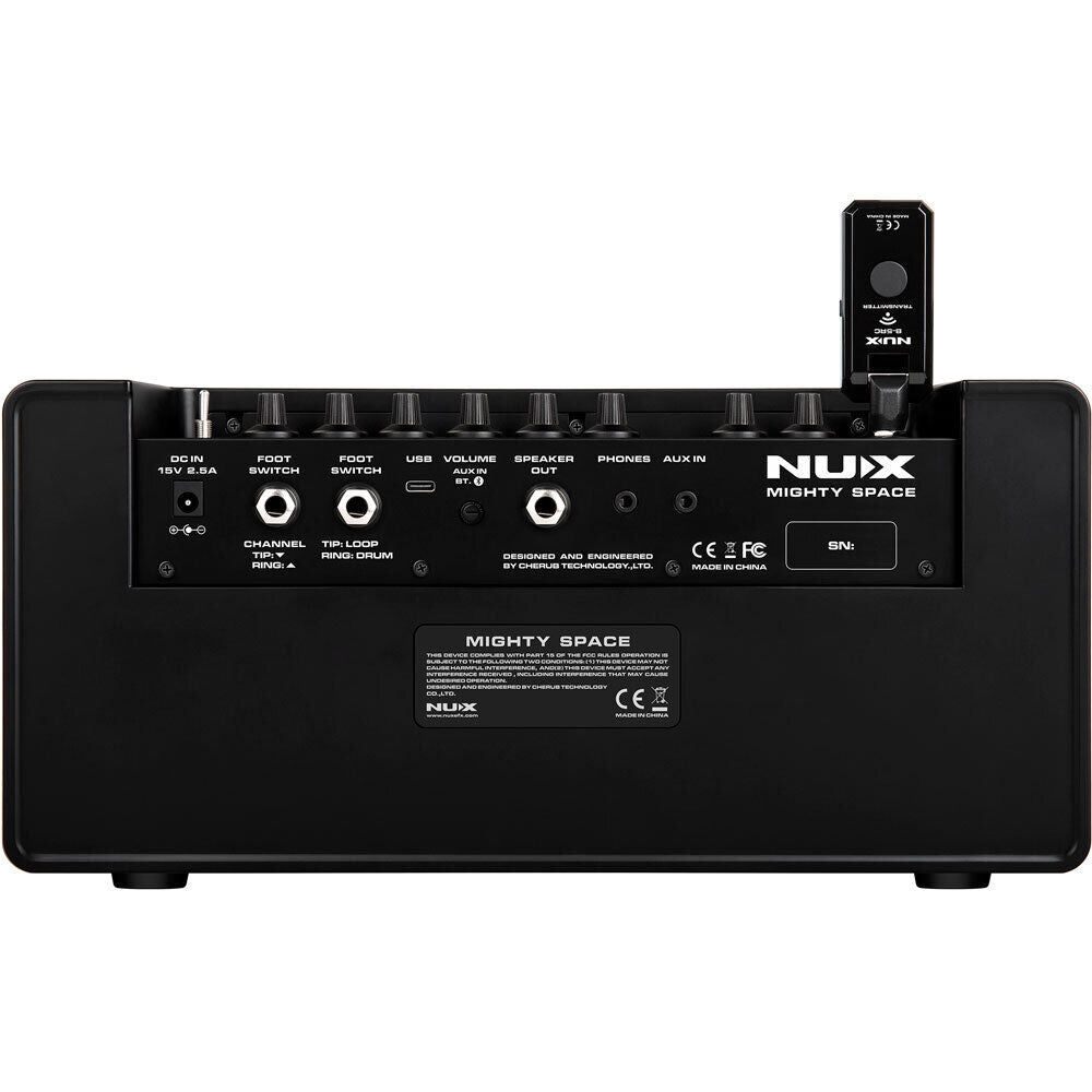 NUX Mighty Space 30-Watt Wireless Stereo Modeling Guitar Amplifier with Bluetooth and App — view 3