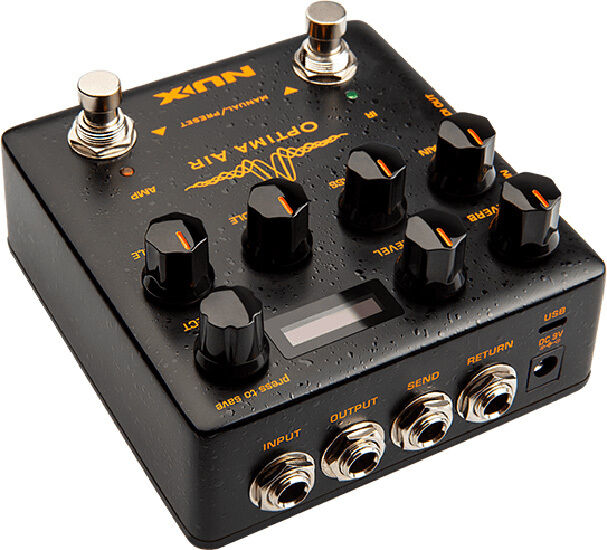 NUX Verdugo Series Optima Air Acoustic Simulator and IR Loader Pedal — view 3