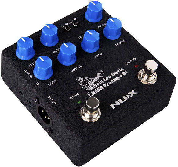 NU-X Verdugo Series Melvin Lee Davis Bass Preamp & DI Pedal Audio Interface — view 2