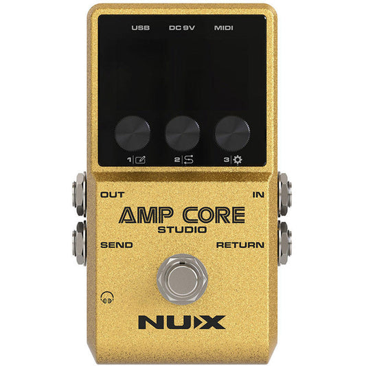 NU-X Core Series Amp Core Studio Guitar Amplifier Modeling Pedal