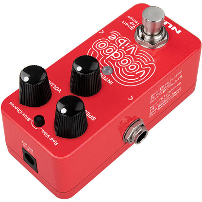 NU-X Mini Core Series Voodoo Vibe Uni-Vibe Effects Pedal with Chorus and Vibrato Modes, Smart Tap Tempo, USB-C for Firmware Updates — view 4