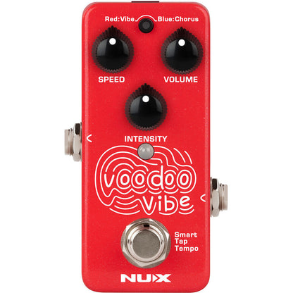 NU-X Mini Core Series Voodoo Vibe Uni-Vibe Effects Pedal with Chorus and Vibrato Modes, Smart Tap Tempo, USB-C for Firmware Updates