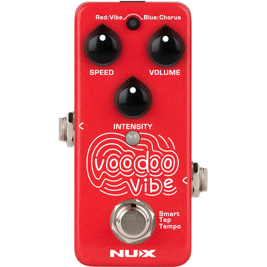 NU-X Mini Core Series Voodoo Vibe Uni-Vibe Effects Pedal with Chorus and Vibrato Modes, Smart Tap Tempo, USB-C for Firmware Updates