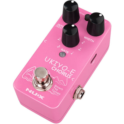 NU-X Mini Core Series Ukiyo-E Chorus Effects Pedal with 3 Models, True-Bypass, Stereo Support, and USB-C Firmware Update — view 2