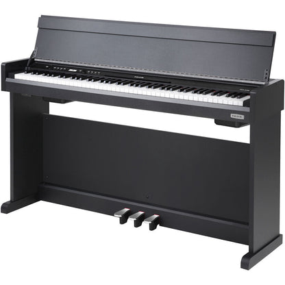 NU-X NCK-330 88-Key Digital Piano with Triple-Sensor Hammer-Action Keyboard, Bluetooth, USB Audio, and 143 Sounds in Black Finish — view 3