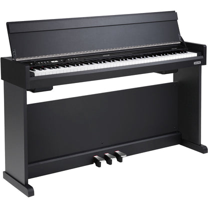 NU-X NCK-330 88-Key Digital Piano with Triple-Sensor Hammer-Action Keyboard, Bluetooth, USB Audio, and 143 Sounds in Black Finish — view 2
