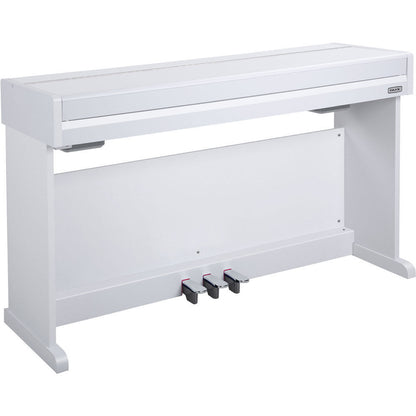 NUX NCK-330 88-Key Digital Piano with Triple-Sensor Hammer Action Keyboard and Bluetooth Connectivity in White Finish — view 5