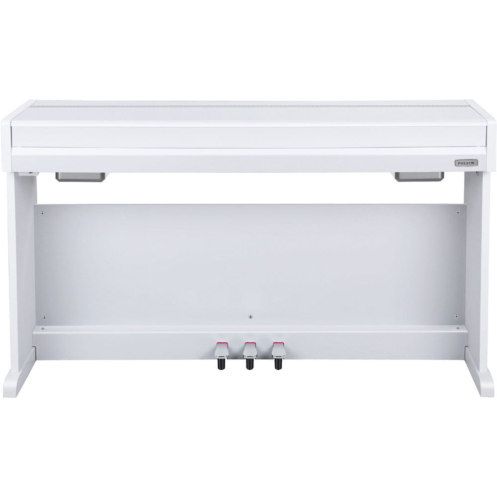 NUX NCK-330 88-Key Digital Piano with Triple-Sensor Hammer Action Keyboard and Bluetooth Connectivity in White Finish — view 4