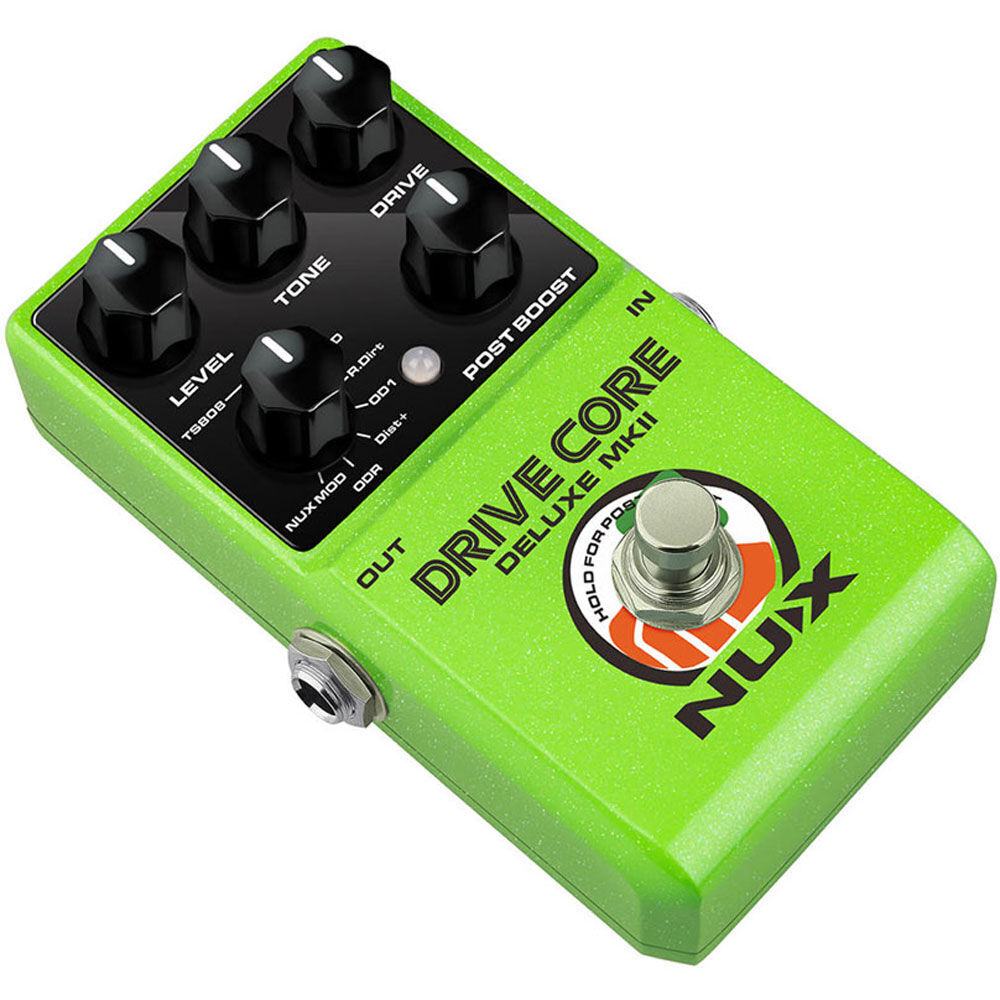 NU-X Core Stompbox Series Drive Core Deluxe MKII Overdrive Effects Pedal — view 2