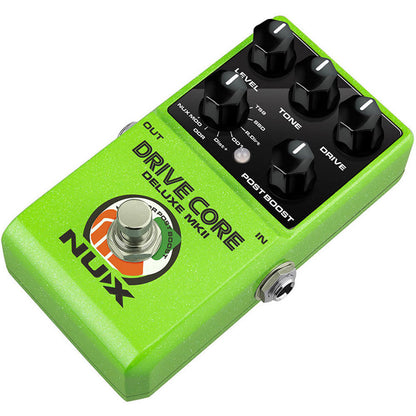 NU-X Core Stompbox Series Drive Core Deluxe MKII Overdrive Effects Pedal — view 3