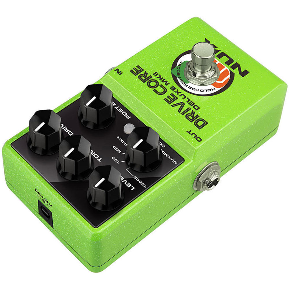 NU-X Core Stompbox Series Drive Core Deluxe MKII Overdrive Effects Pedal — view 4