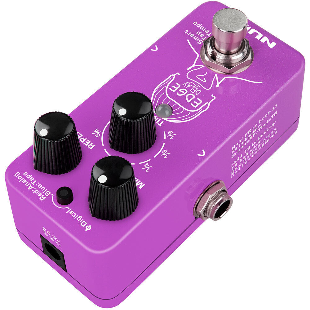 NU-X Mini Core Series Edge 3-Mode Delay Effects Pedal — view 4