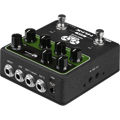 NU-X Verdugo Series Tape Echo Effects Pedal with MIDI, 1600ms Delay, Spring Reverb, Phrase Looper, Core-Image Technology — view 3