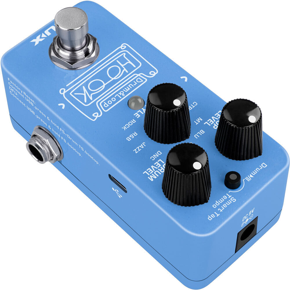 NU-X Mini Core Series HOOK Drum & Loop Effects Pedal with Auto Tempo Detection — view 5