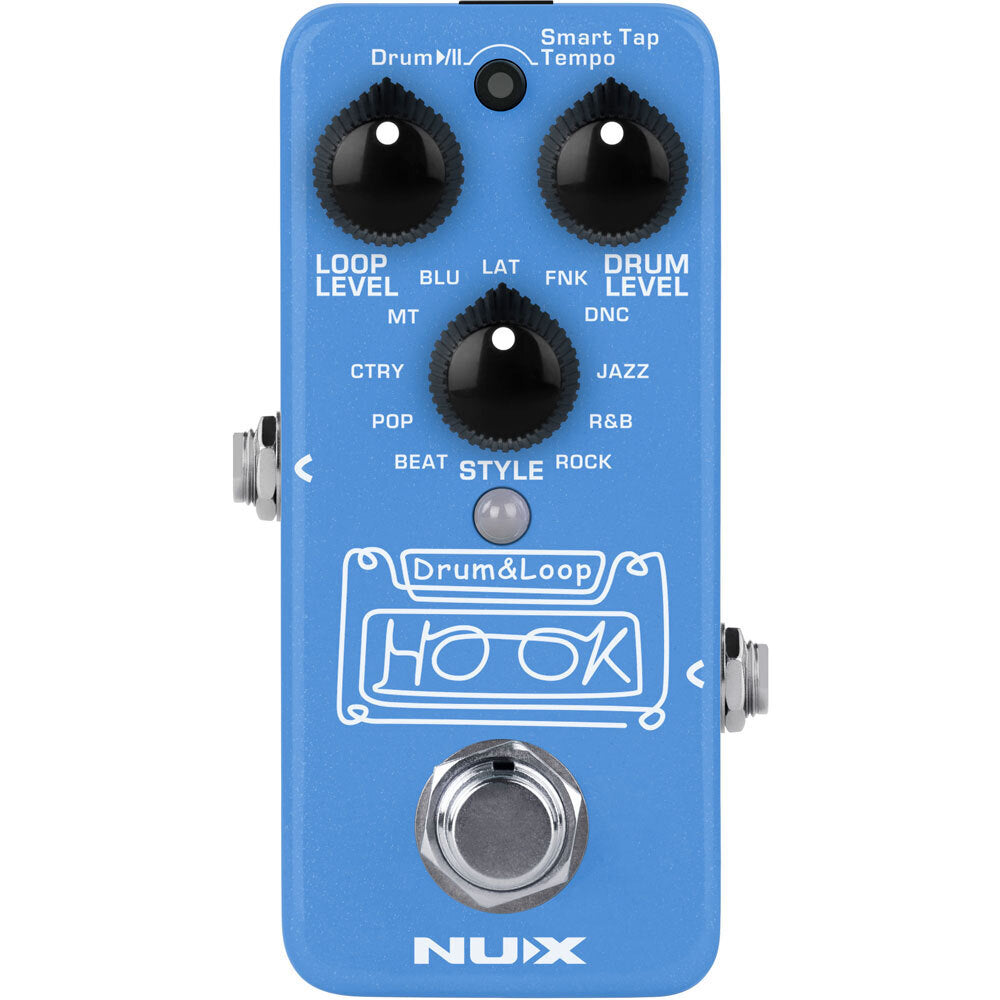 NU-X Mini Core Series HOOK Drum & Loop Effects Pedal with Auto Tempo Detection