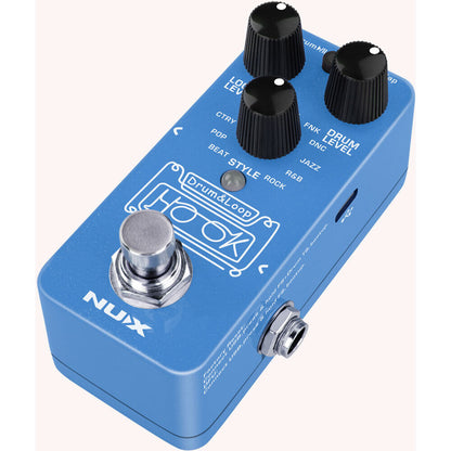 NU-X Mini Core Series HOOK Drum & Loop Effects Pedal with Auto Tempo Detection — view 2
