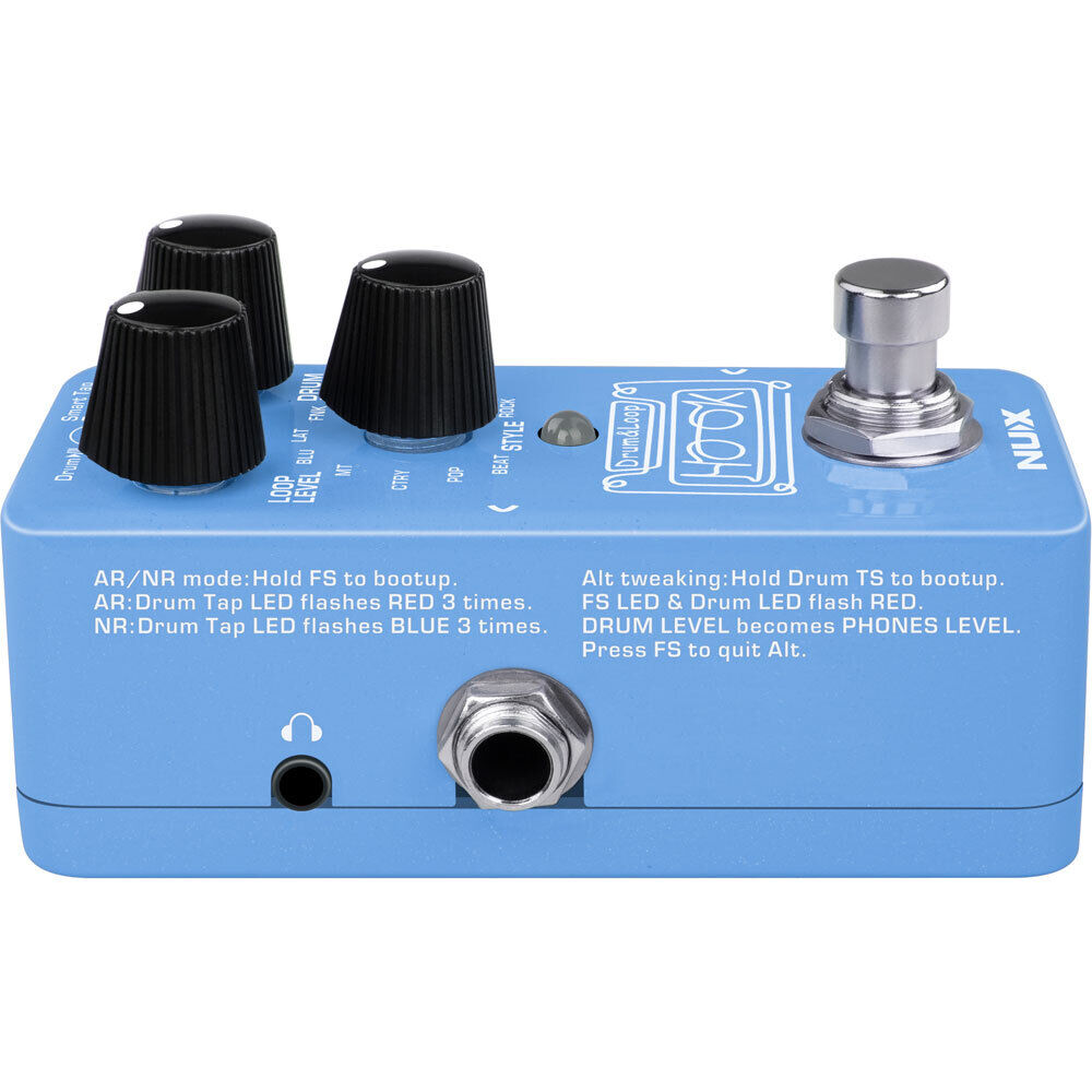 NU-X Mini Core Series HOOK Drum & Loop Effects Pedal with Auto Tempo Detection — view 6
