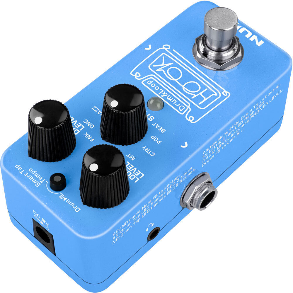 NU-X Mini Core Series HOOK Drum & Loop Effects Pedal with Auto Tempo Detection — view 4