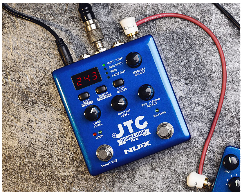 NU-X Verdugo Series JTC Pro Dual Switch Looper Pedal with 6 Hours Recording, 256 Memories, 24-bit Audio Quality — view 4