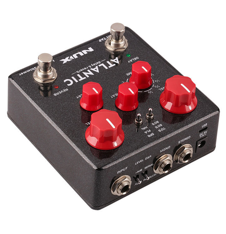 NU-X Verdugo Series Atlantic Delay & Reverb Effects Pedal — view 3