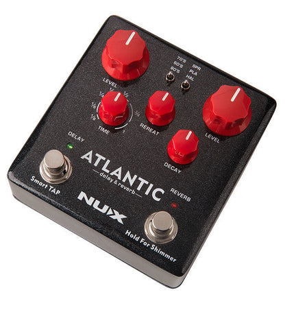 NU-X Verdugo Series Atlantic Delay & Reverb Effects Pedal — view 2