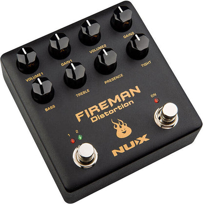 NU-X Verdugo Fireman Dual Channel Distortion Effects Pedal — view 3