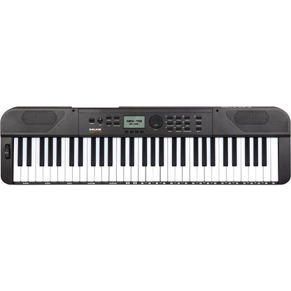 NU-X NEK-110 Portable 61-Key Keyboard with Bluetooth Audio and 700 Tones