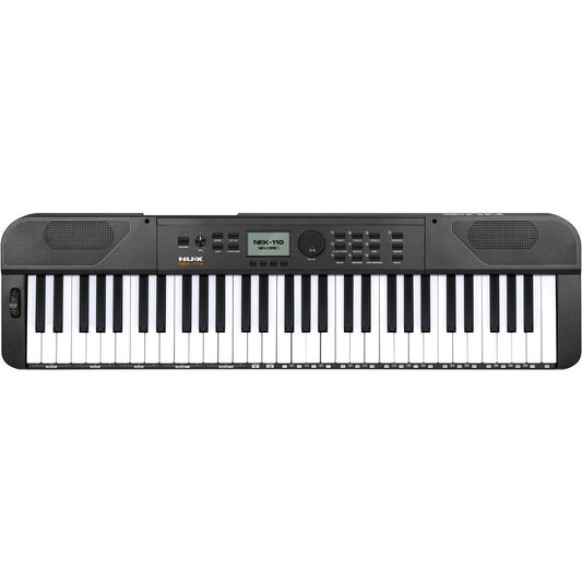 NU-X NEK-110 Portable 61-Key Keyboard with Bluetooth Audio and 700 Tones