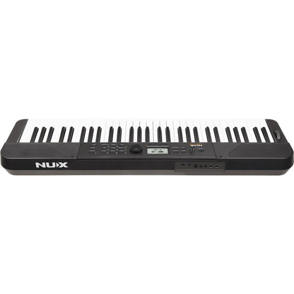 NU-X NEK-110 Portable 61-Key Keyboard with Bluetooth Audio and 700 Tones — view 3