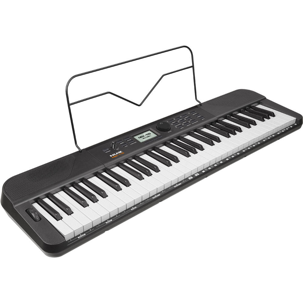 NU-X NEK-110 Portable 61-Key Keyboard with Bluetooth Audio and 700 Tones — view 4