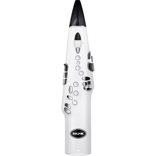 NUX NES-1 Digital Wind Instrument with Bluetooth, MIDI, and Wireless System in White