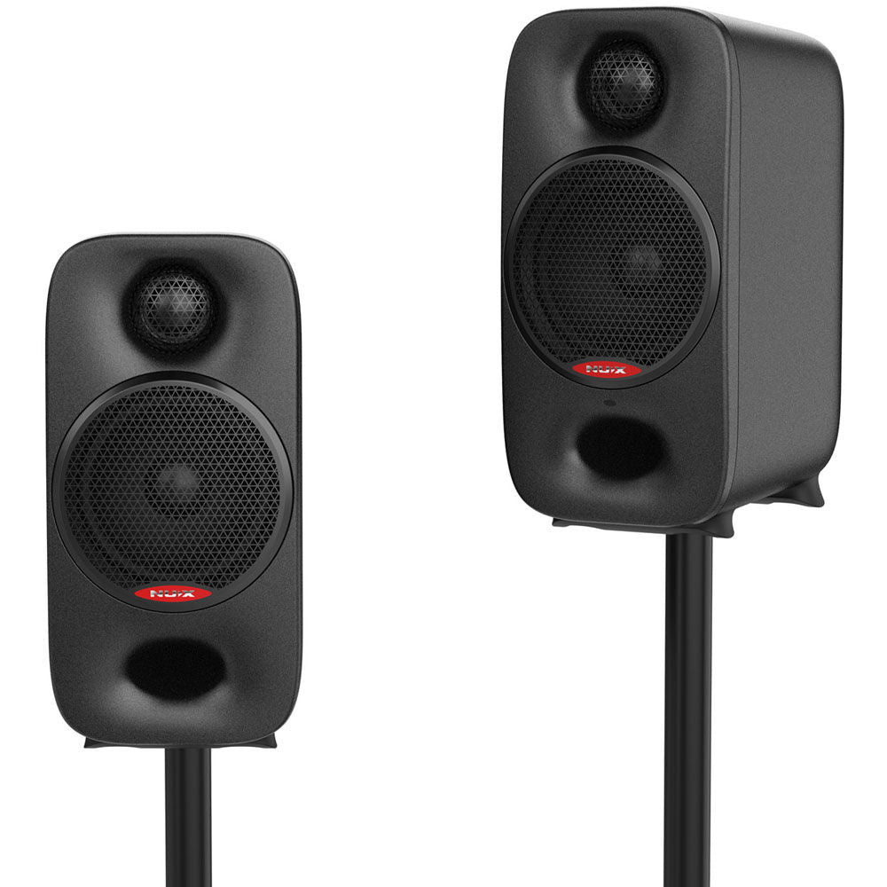 NU-X Axon 3 Studio Reference Monitor Speakers, Black, Bi-Amp, 90W RMS, Bluetooth, 3-inch Woofer, 3/4-inch Tweeter, Includes AXON STUDIO Software — view 5