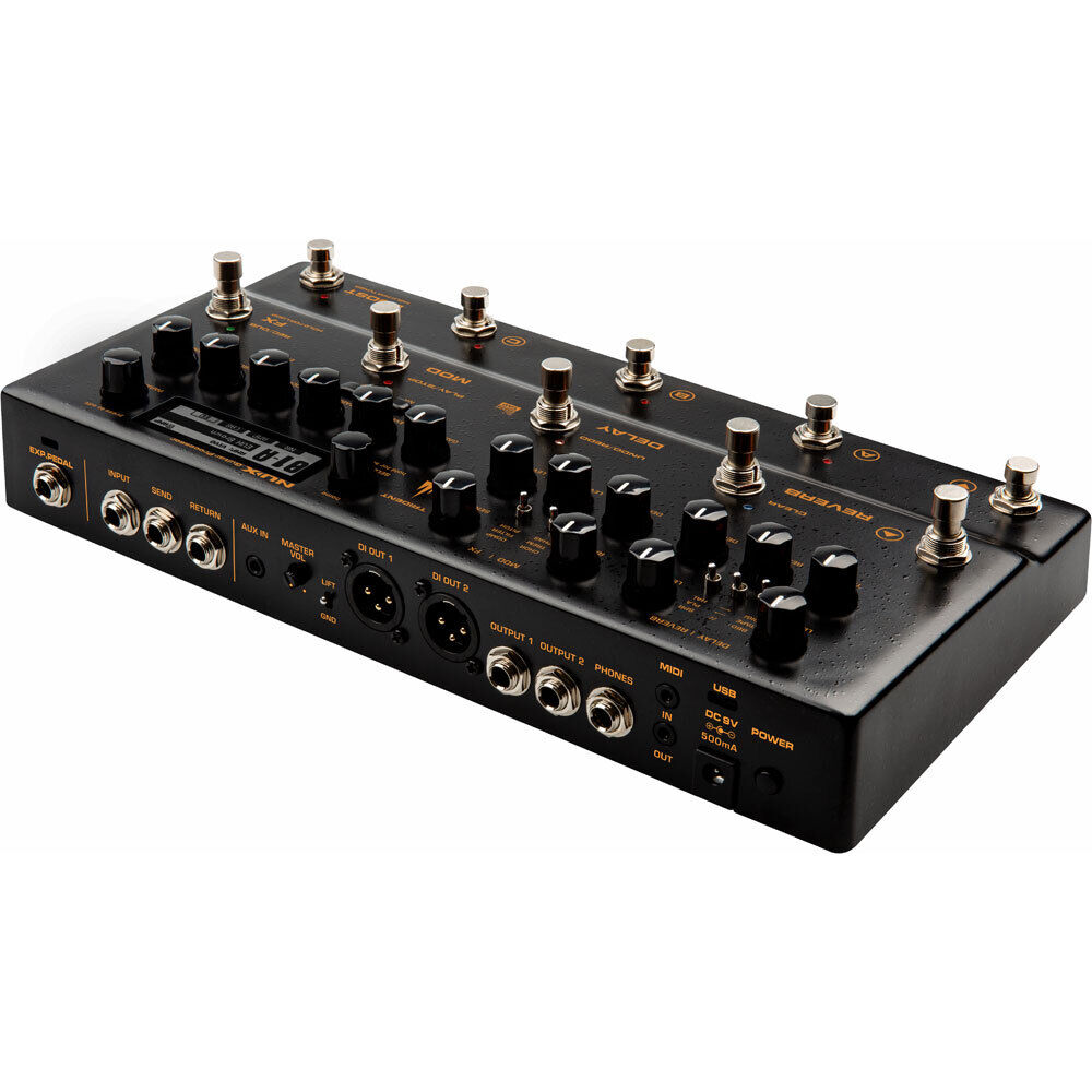 NU-X NME-5 Trident Guitar FX Processor with TSAC-4K Amp Modeling and 27 Cab IRs — view 6