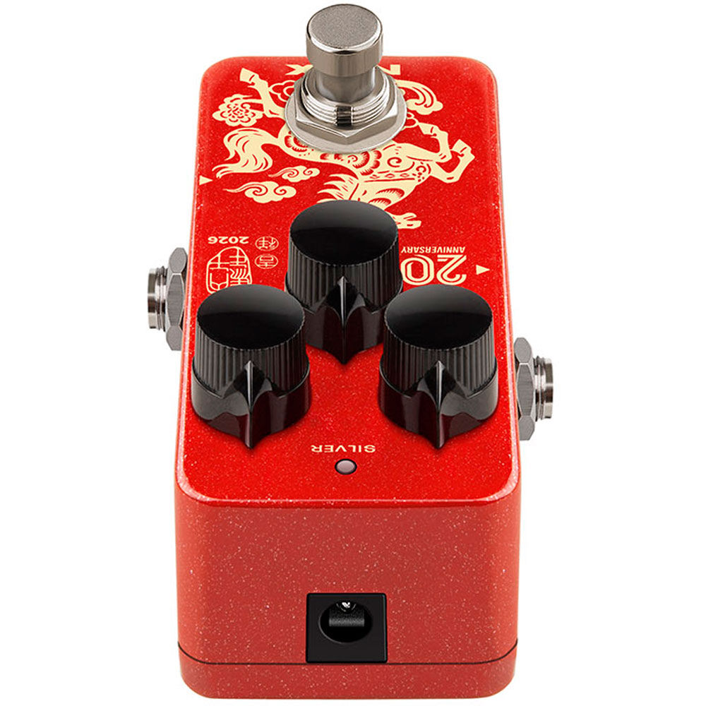 NU-X Mini Core Series 20th Anniversary Horseman Overdrive Pedal with Gold and Silver Modes — view 3