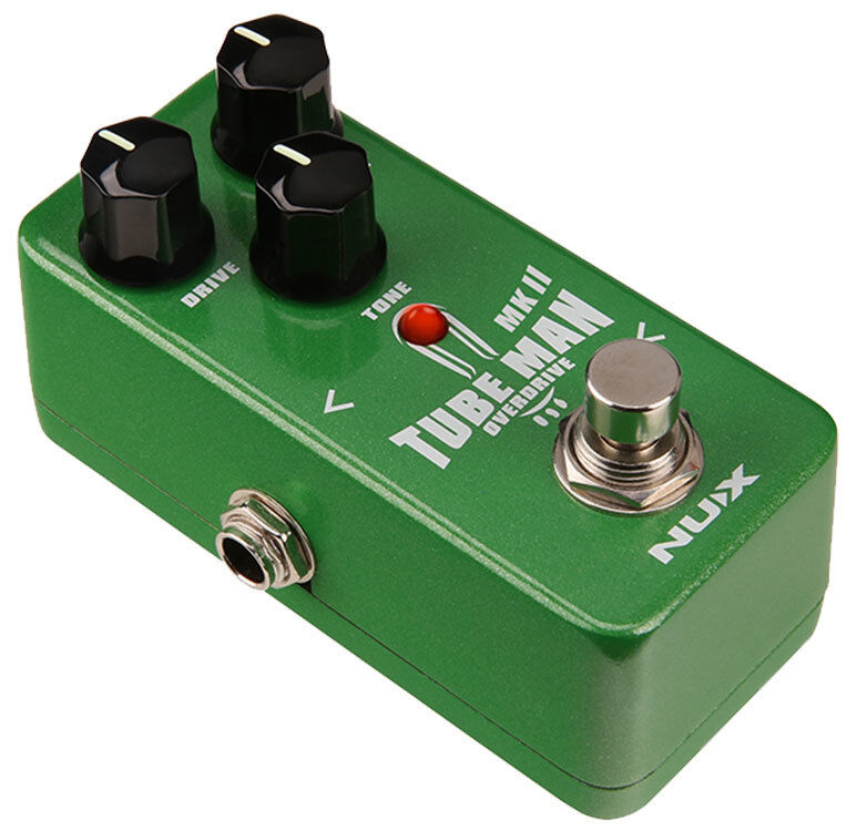 NU-X Mini Core Series Tube Man MK11 Overdrive Effects Pedal with FET Transistor System — view 2