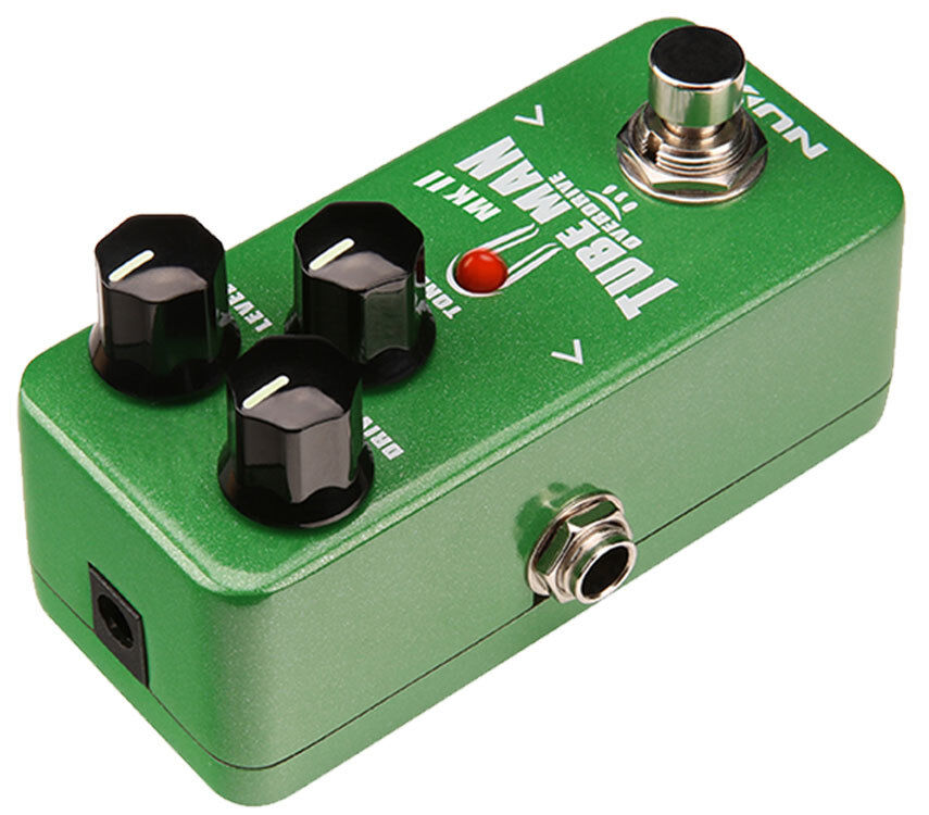 NU-X Mini Core Series Tube Man MK11 Overdrive Effects Pedal with FET Transistor System — view 3