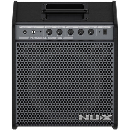 NU-X NPA-100 Professional Monitor Speaker for Digital Drums, 120W, 12" Woofer, Dual-Channel Inputs, Bluetooth, XLR Outputs, 3-Band EQ — view 3