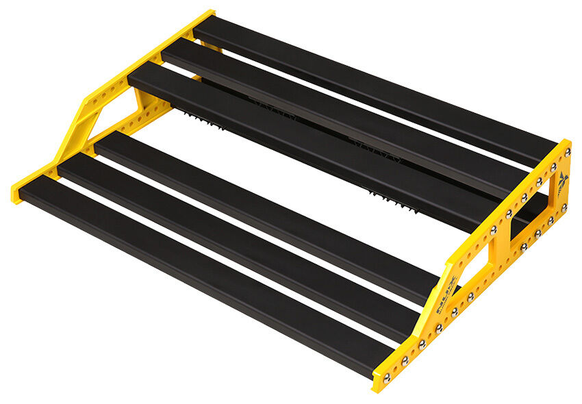 NU-X Bumblebee Large Manageable FX Pedalboard with Cable Organizers and Carrying Bag — view 3