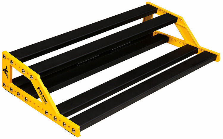 NU-X Bumblebee Medium Manageable FX Pedalboard with Cable Organizers and Carrying Bag