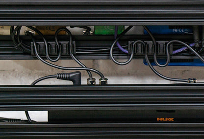 NU-X Bumblebee Medium Manageable FX Pedalboard with Cable Organizers and Carrying Bag — view 6