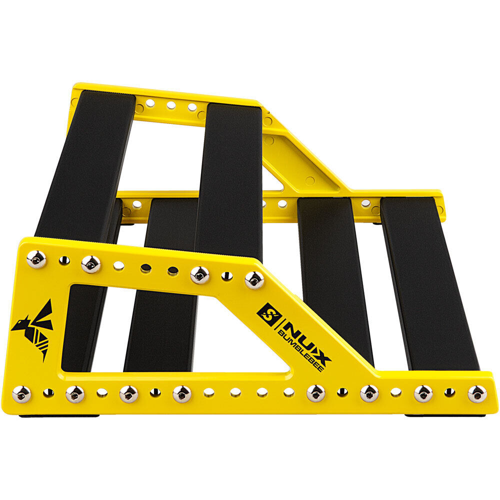 NU-X Bumblebee Small FX Pedalboard with Cable Organizers and Carrying Bag — view 6