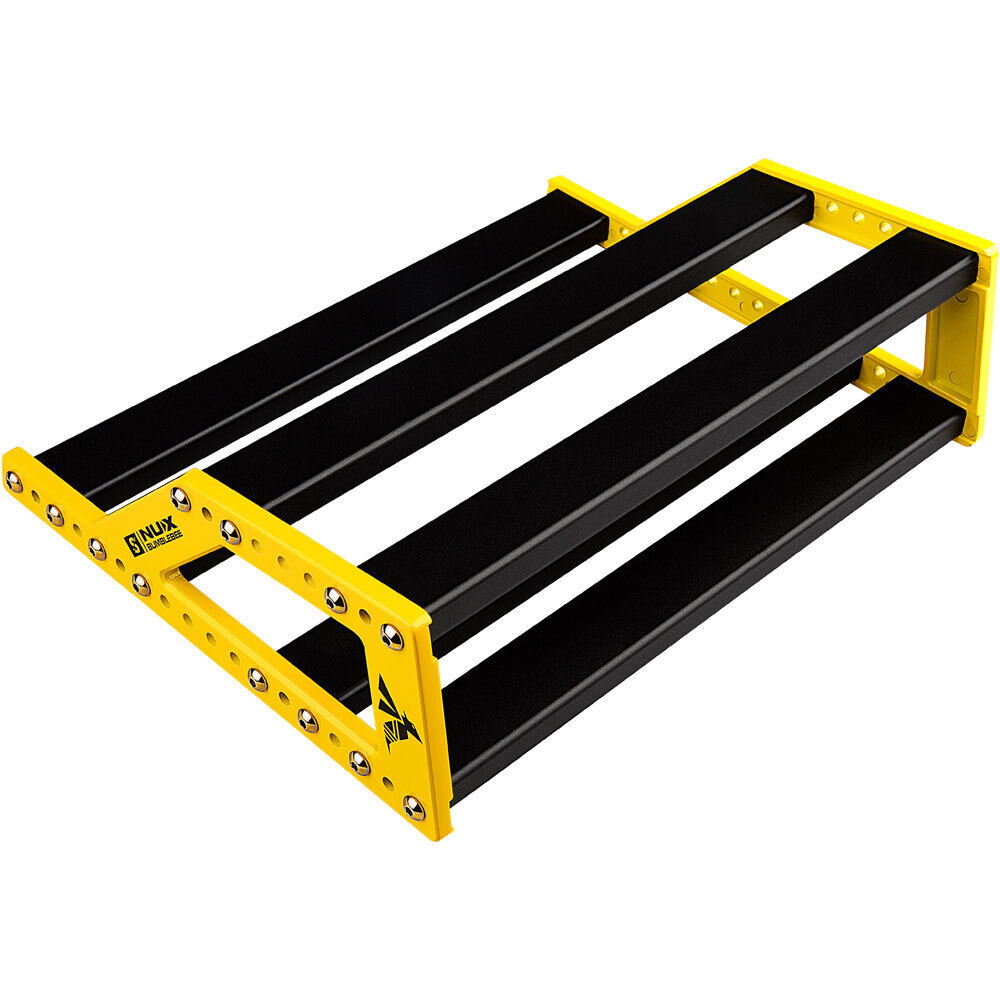 NU-X Bumblebee Small FX Pedalboard with Cable Organizers and Carrying Bag — view 4