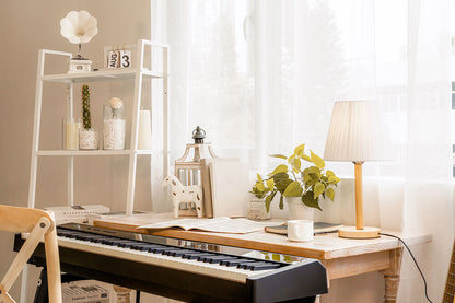 NU-X NPK-10 Portable 88-Key Digital Piano with Triple-Sensor Keyboard and Bluetooth Connectivity in Black — view 5