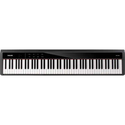 NUX NPK-200 Portable 88-Key Digital Piano, Triple-Sensor Hammer Action Keyboard, Bluetooth, 30 Tones, 128 Polyphony, 10W Speakers, Black