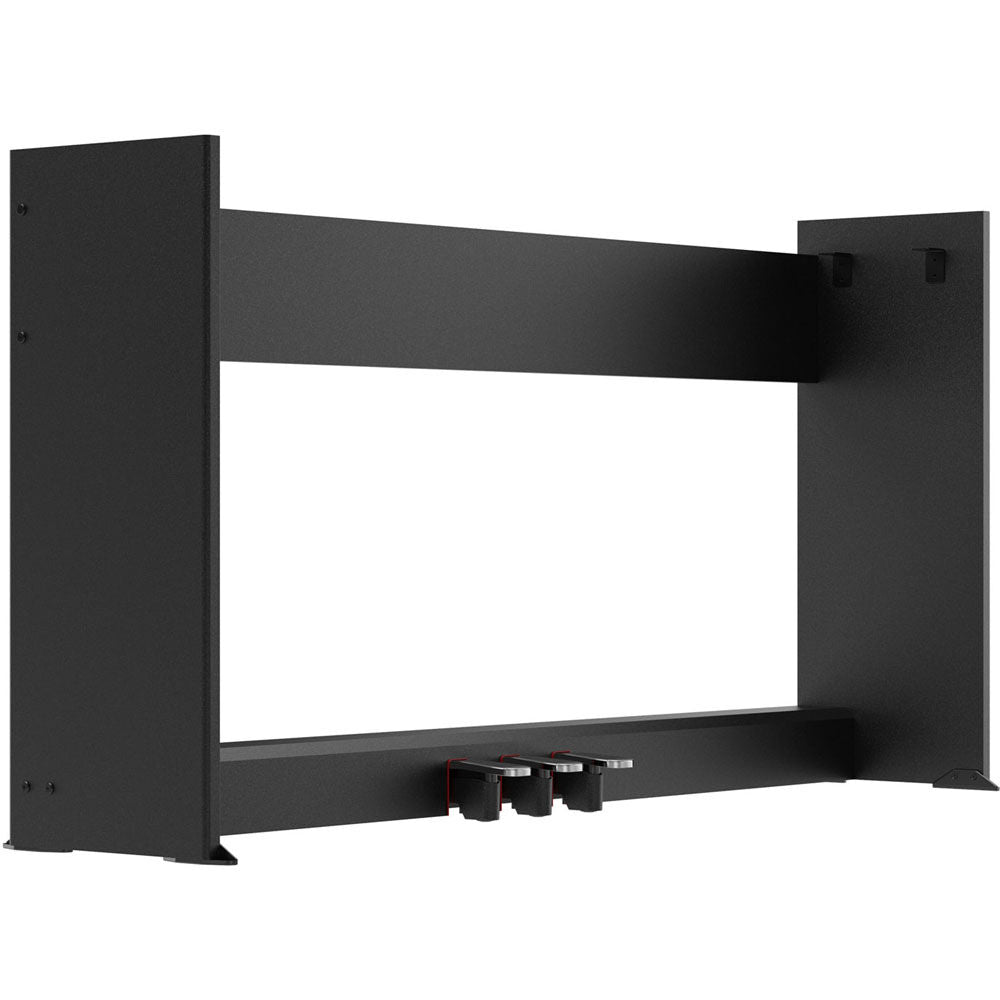 NU-X NPS-2 Digital Piano Stand in Black with 3 Pedals