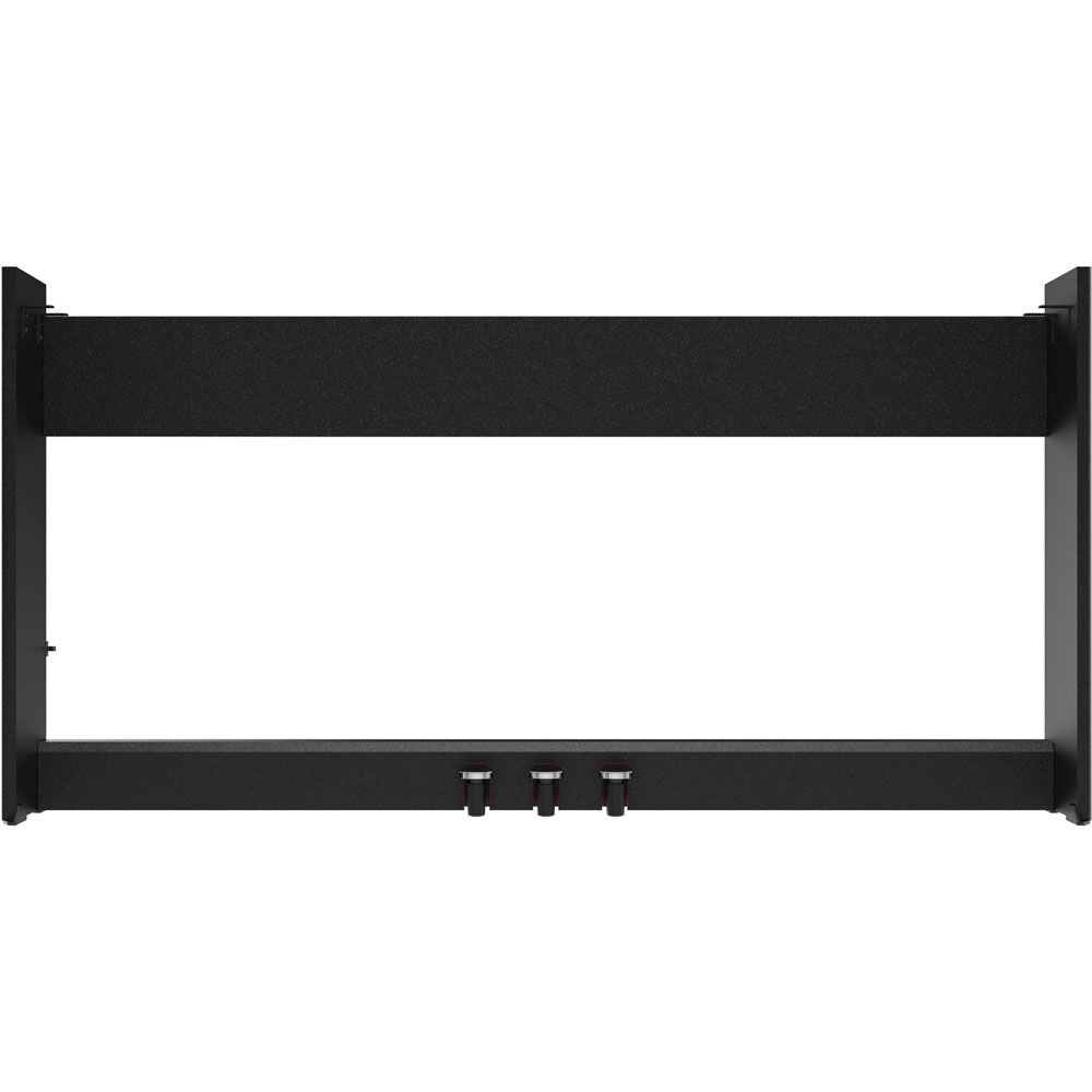 NU-X NPS-2 Digital Piano Stand in Black with 3 Pedals — view 2